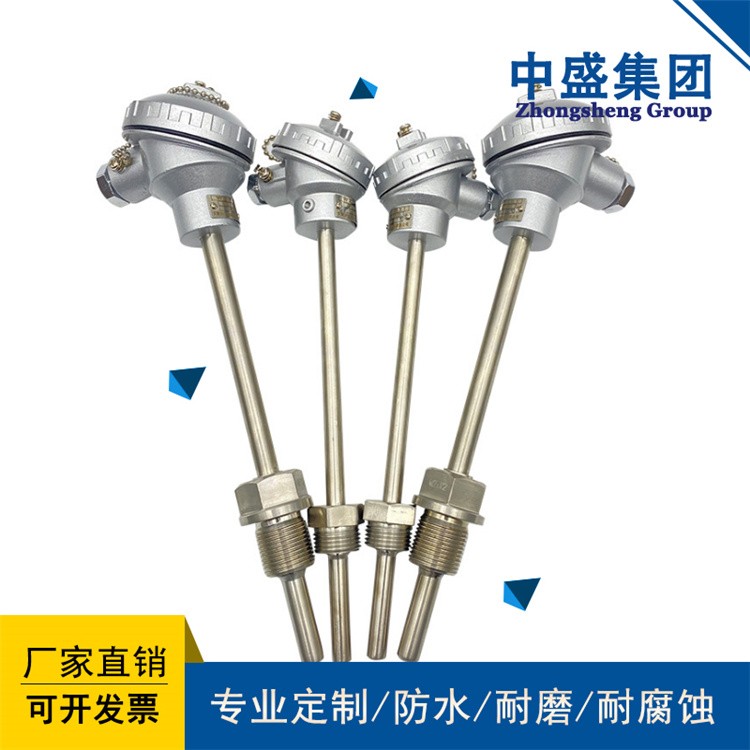 扁接插式鎧裝熱電偶WREK2-371