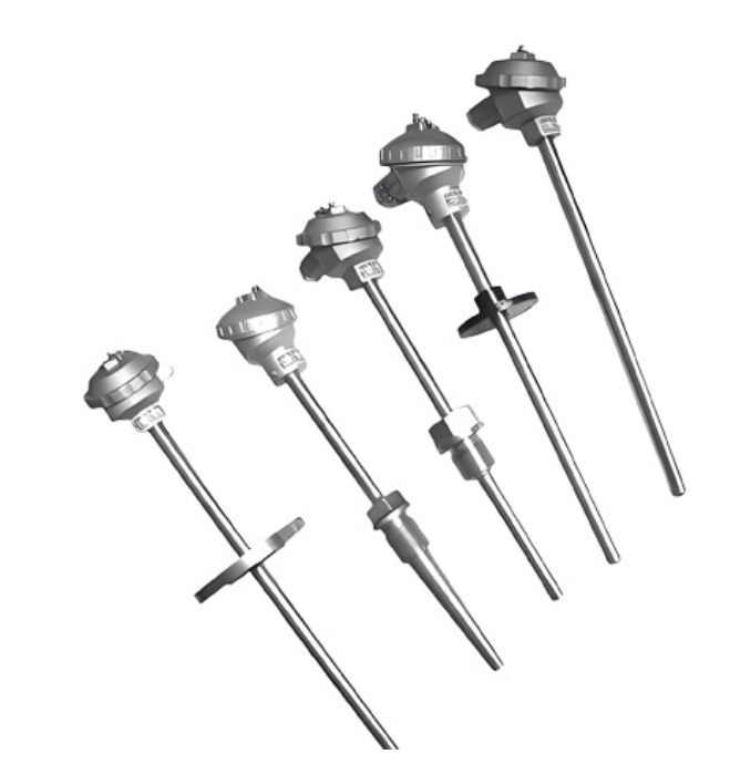 WRE2-630工業(yè)用雙支固定螺紋錐形保護(hù)管熱電偶